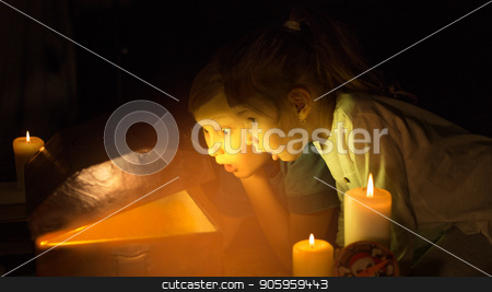 To use this stock image in your creative project, please select the size you need over to the right and click the "Add to Cart" button.
Your downloaded image will come with the Cutcaster watermark removed so don’t worry about the watermark you see on this page. Cute girl and adventurous boy found a treasures. Happy young pirates. stock photo, Childhood dreams. Cute girl and adventurous boy found a treasures. Happy young pirates. by Alfira Poyarkova