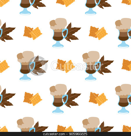 To use this stock image in your creative project, please select the size you need over to the right and click the "Add to Cart" button.
Your downloaded image will come with the Cutcaster watermark removed so don’t worry about the watermark you see on this page. Seamless pattern with illustrations on the theme of coffee. Crackers and iced coffee stock vector clipart, Seamless pattern with illustrations on the theme of coffee. Crackers and iced coffee. by Filipp Efanov