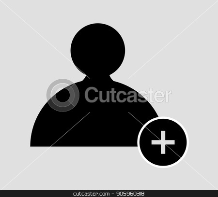 To use this stock image in your creative project, please select the size you need over to the right and click the "Add to Cart" button.
Your downloaded image will come with the Cutcaster watermark removed so don’t worry about the watermark you see on this page. icon add people stock vector clipart, icon add people by Mark1987