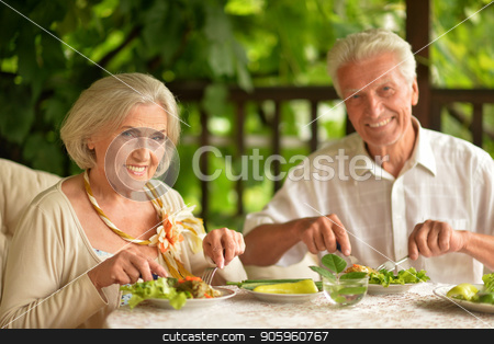 To use this stock image in your creative project, please select the size you need over to the right and click the "Add to Cart" button.
Your downloaded image will come with the Cutcaster watermark removed so don’t worry about the watermark you see on this page. Senior couple having diner stock photo, Happy Senior couple having diner at home by Ruslan Huzau