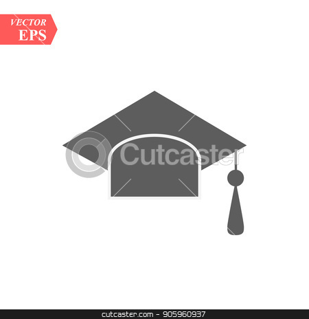 To use this stock image in your creative project, please select the size you need over to the right and click the "Add to Cart" button.
Your downloaded image will come with the Cutcaster watermark removed so don’t worry about the watermark you see on this page. Graduation hat vector icon isolated on white background stock vector clipart, Graduation hat vector icon isolated on white background eps10 by elnurbabayev