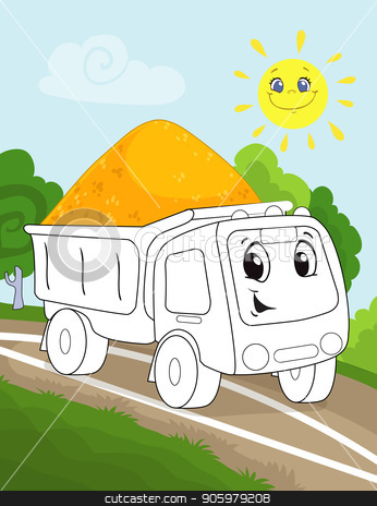 To use this stock image in your creative project, please select the size you need over to the right and click the "Add to Cart" button.
Your downloaded image will come with the Cutcaster watermark removed so don’t worry about the watermark you see on this page. Coloring book page for preschool children with colorful background and sketch working truck car for coloring stock vector clipart, Coloring book page for preschool children with colorful background, and sketch big truck car for coloring by rivusdea