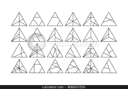 To use this stock image in your creative project, please select the size you need over to the right and click the "Add to Cart" button.
Your downloaded image will come with the Cutcaster watermark removed so don’t worry about the watermark you see on this page. Triangle Vector design elements set stock vector clipart, Mega set of triangle Vector linear design elements for creative project. Black and white Collection in Modern Memphis California New Wave styles by Iuliia Mazur