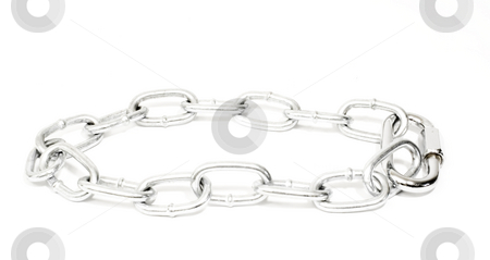 To use this stock image in your creative project, please select the size you need over to the right and click the "Add to Cart" button.
Your downloaded image will come with the Cutcaster watermark removed so don’t worry about the watermark you see on this page. Silver Chain stock photo, Silver chain on isolated background by John Teeter