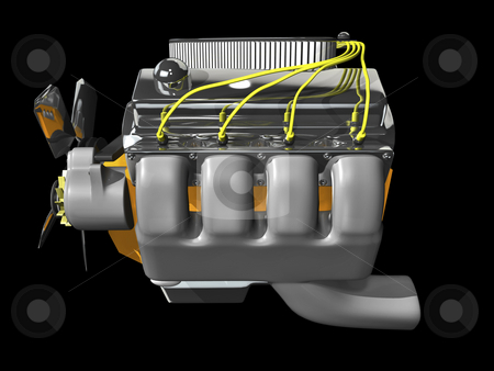 To use this stock image in your creative project, please select the size you need over to the right and click the "Add to Cart" button.
Your downloaded image will come with the Cutcaster watermark removed so don’t worry about the watermark you see on this page. 3D engine on black stock photo, 3d engine on black background side view by John Teeter