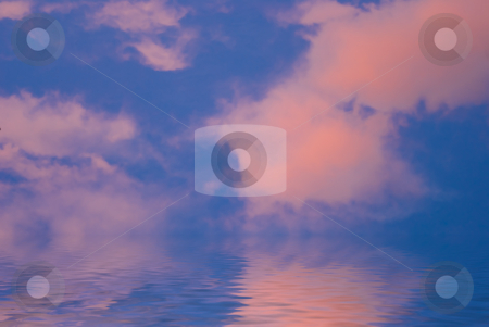 To use this stock image in your creative project, please select the size you need over to the right and click the "Add to Cart" button.
Your downloaded image will come with the Cutcaster watermark removed so don’t worry about the watermark you see on this page. Pink clouds with water stock photo, Pink clouds with blue sky and water by John Teeter
