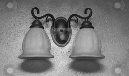 To use this stock image in your creative project, please select the size you need over to the right and click the "Add to Cart" button.
Your downloaded image will come with the Cutcaster watermark removed so don’t worry about the watermark you see on this page. Tow light fixture stock photo, Two light fixture on wall sconce by John Teeter