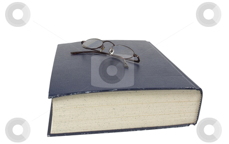 To use this stock image in your creative project, please select the size you need over to the right and click the "Add to Cart" button.
Your downloaded image will come with the Cutcaster watermark removed so don’t worry about the watermark you see on this page. Large book with glasses stock photo, Large think book with reading glasses by John Teeter