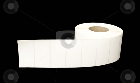 To use this stock image in your creative project, please select the size you need over to the right and click the "Add to Cart" button.
Your downloaded image will come with the Cutcaster watermark removed so don’t worry about the watermark you see on this page. Roll of white labels on black stock photo, Roll of white labels on black background by John Teeter
