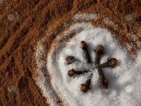 To use this stock image in your creative project, please select the size you need over to the right and click the "Add to Cart" button.
Your downloaded image will come with the Cutcaster watermark removed so don’t worry about the watermark you see on this page. White granulated sugar on cinnamon stock photo, Image of white granulated sugar on cinnamon with cloves. by Jill Oliver