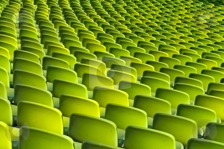 To use this stock image in your creative project, please select the size you need over to the right and click the "Add to Cart" button.
Your downloaded image will come with the Cutcaster watermark removed so don’t worry about the watermark you see on this page. Green chairs stock photo, A photography of green chairs in the olympic station in munich by Markus Gann