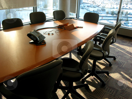 To use this stock image in your creative project, please select the size you need over to the right and click the "Add to Cart" button.
Your downloaded image will come with the Cutcaster watermark removed so don’t worry about the watermark you see on this page. Meeting room stock photo, Empty business meeting or conference room by Elena Elisseeva