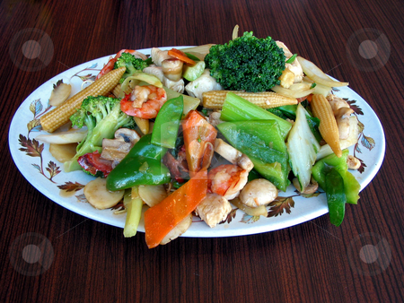 To use this stock image in your creative project, please select the size you need over to the right and click the "Add to Cart" button.
Your downloaded image will come with the Cutcaster watermark removed so don’t worry about the watermark you see on this page. Chow mein stock photo, Generious portion of chow mein served on a plate by Elena Elisseeva