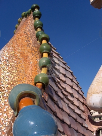 To use this stock image in your creative project, please select the size you need over to the right and click the "Add to Cart" button.
Your downloaded image will come with the Cutcaster watermark removed so don’t worry about the watermark you see on this page. Gaudi Details stock photo, Close up of detail from a Gaudi building. by Jessica Tooley