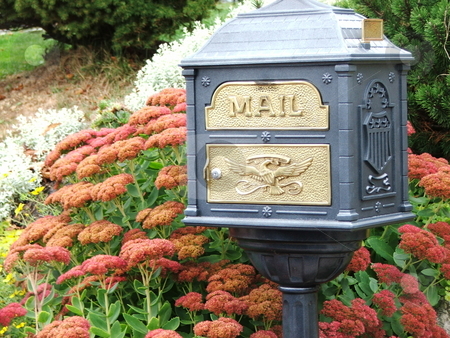 To use this stock image in your creative project, please select the size you need over to the right and click the "Add to Cart" button.
Your downloaded image will come with the Cutcaster watermark removed so don’t worry about the watermark you see on this page. Classy Mailbox stock photo, A unique mailbox on a habor side street in Boothbay Harbor, Maine attracts appreciative looks from passerbys. by Dennis Thomsen