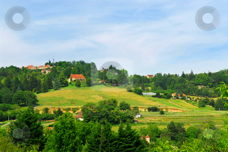 To use this stock image in your creative project, please select the size you need over to the right and click the "Add to Cart" button.
Your downloaded image will come with the Cutcaster watermark removed so don’t worry about the watermark you see on this page. Rural landscape in France stock photo, Scenic view on rural landscape in Perigord, France by Elena Elisseeva