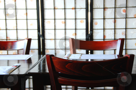 To use this stock image in your creative project, please select the size you need over to the right and click the "Add to Cart" button.
Your downloaded image will come with the Cutcaster watermark removed so don’t worry about the watermark you see on this page. Japanese restaurant stock photo, Interior of a empty modern japanese restaurant by Elena Elisseeva