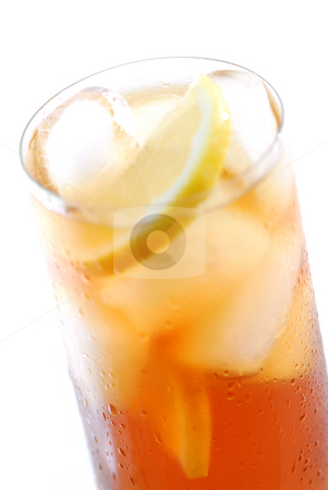 To use this stock image in your creative project, please select the size you need over to the right and click the "Add to Cart" button.
Your downloaded image will come with the Cutcaster watermark removed so don’t worry about the watermark you see on this page. Iced tea stock photo, Glass of cold iced tea with water drops on surface, focus on the drops by Elena Elisseeva