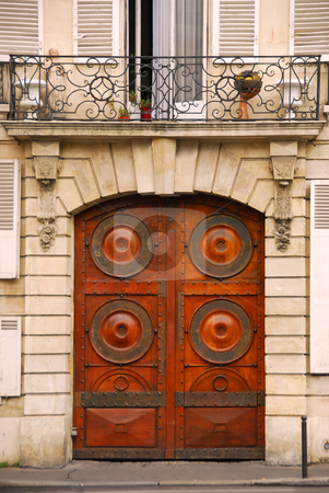 To use this stock image in your creative project, please select the size you need over to the right and click the "Add to Cart" button.
Your downloaded image will come with the Cutcaster watermark removed so don’t worry about the watermark you see on this page. Doors stock photo, Wooden doors in old building in Paris France by Elena Elisseeva