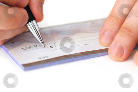 To use this stock image in your creative project, please select the size you need over to the right and click the "Add to Cart" button.
Your downloaded image will come with the Cutcaster watermark removed so don’t worry about the watermark you see on this page. Writing a check stock photo, Closeup of man's hands writing a cheque by Elena Elisseeva