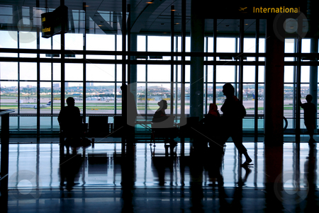 To use this stock image in your creative project, please select the size you need over to the right and click the "Add to Cart" button.
Your downloaded image will come with the Cutcaster watermark removed so don’t worry about the watermark you see on this page. Airport travelers stock photo, People waiting at the airport terminal by Elena Elisseeva