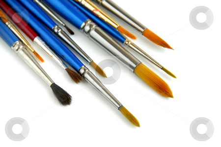 To use this stock image in your creative project, please select the size you need over to the right and click the "Add to Cart" button.
Your downloaded image will come with the Cutcaster watermark removed so don’t worry about the watermark you see on this page. Paintbrushes on white stock photo, Paintbrushes on white background by Elena Elisseeva