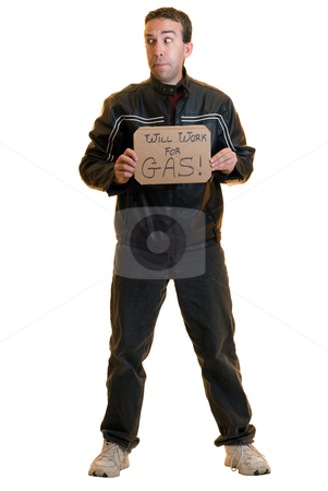 To use this stock image in your creative project, please select the size you need over to the right and click the "Add to Cart" button.
Your downloaded image will come with the Cutcaster watermark removed so don’t worry about the watermark you see on this page. Beggar stock photo, A young male beggar holding a sign, isolated on a white background by Richard Nelson