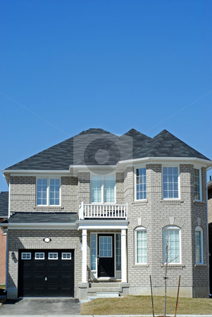To use this stock image in your creative project, please select the size you need over to the right and click the "Add to Cart" button.
Your downloaded image will come with the Cutcaster watermark removed so don’t worry about the watermark you see on this page. Luxury home stock photo, Brand new luxury home by Elena Elisseeva
