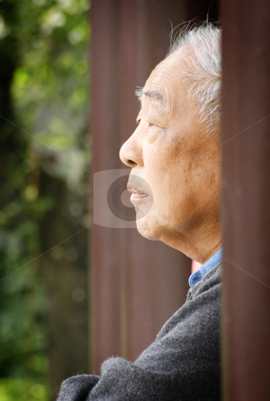 To use this stock image in your creative project, please select the size you need over to the right and click the "Add to Cart" button.
Your downloaded image will come with the Cutcaster watermark removed so don’t worry about the watermark you see on this page. Garden Solace stock photo, An elderly Asian man rests in thought looking over still water at a Chinese garden. by Nathan Smith