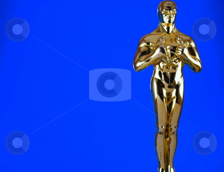 To use this stock image in your creative project, please select the size you need over to the right and click the "Add to Cart" button.
Your downloaded image will come with the Cutcaster watermark removed so don’t worry about the watermark you see on this page. Statue on Blue stock photo, Award Statue against blue background by Robert Cabrera