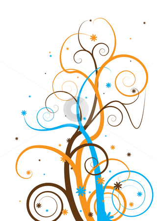 To use this stock image in your creative project, please select the size you need over to the right and click the "Add to Cart" button.
Your downloaded image will come with the Cutcaster watermark removed so don’t worry about the watermark you see on this page. Modern tree stock photo, Abstract floral tree design with a modern twist in subtle colors by Michael Travers