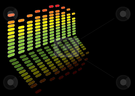 To use this stock image in your creative project, please select the size you need over to the right and click the "Add to Cart" button.
Your downloaded image will come with the Cutcaster watermark removed so don’t worry about the watermark you see on this page. Rainbow equaliser stock photo, Graphic equaliser in rainbow colours with room to add your own text by Michael Travers