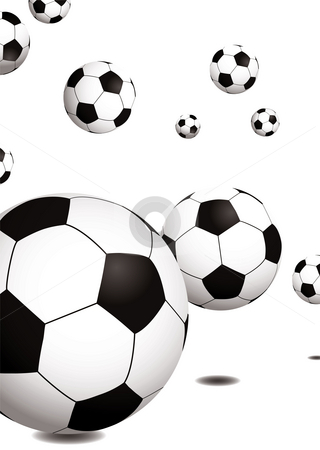 To use this stock image in your creative project, please select the size you need over to the right and click the "Add to Cart" button.
Your downloaded image will come with the Cutcaster watermark removed so don’t worry about the watermark you see on this page. Football bounce stock photo, Collection of footballs bouncing on a plain white background by Michael Travers