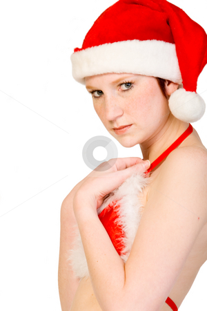 To use this stock image in your creative project, please select the size you need over to the right and click the "Add to Cart" button.
Your downloaded image will come with the Cutcaster watermark removed so don’t worry about the watermark you see on this page. Christmas faerie looking seductive stock photo, Beautiful girl dressed in a christmas lingerie set
With clipping path for your convenience by Frenk and Danielle Kaufmann