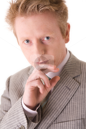 To use this stock image in your creative project, please select the size you need over to the right and click the "Add to Cart" button.
Your downloaded image will come with the Cutcaster watermark removed so don’t worry about the watermark you see on this page. Selling the concept stock photo, Studio portrait of a middleaged man looking at you.
Very suitable for selling concepts and ideas by Frenk and Danielle Kaufmann