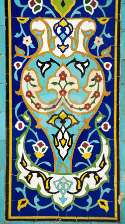 To use this stock image in your creative project, please select the size you need over to the right and click the "Add to Cart" button.
Your downloaded image will come with the Cutcaster watermark removed so don’t worry about the watermark you see on this page. Mosaic of Flowers stock photo, Detail of a colorful mosaic designed with ceramic tiles depicting floral patterns by Stefan Breton