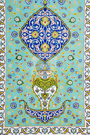 To use this stock image in your creative project, please select the size you need over to the right and click the "Add to Cart" button.
Your downloaded image will come with the Cutcaster watermark removed so don’t worry about the watermark you see on this page. Mosaic of Flowers stock photo, Detail of a colorful mosaic designed with ceramic tiles depicting floral patterns by Stefan Breton