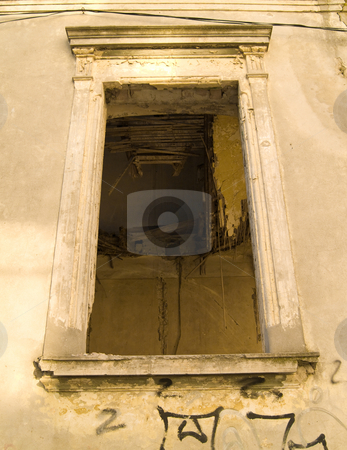 To use this stock image in your creative project, please select the size you need over to the right and click the "Add to Cart" button.
Your downloaded image will come with the Cutcaster watermark removed so don’t worry about the watermark you see on this page. Hollow window stock photo, Deserted house window with ceiling broken by Adrian Costea