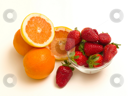 To use this stock image in your creative project, please select the size you need over to the right and click the "Add to Cart" button.
Your downloaded image will come with the Cutcaster watermark removed so don’t worry about the watermark you see on this page. Oranges and strawberries stock photo, by Adrian Costea