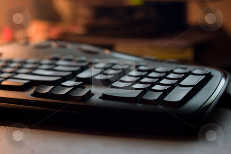 To use this stock image in your creative project, please select the size you need over to the right and click the "Add to Cart" button.
Your downloaded image will come with the Cutcaster watermark removed so don’t worry about the watermark you see on this page. Computer Keyboard stock photo, Computer keyboard and work area by Jose Wilson Araujo