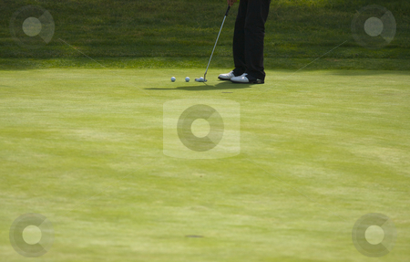 To use this stock image in your creative project, please select the size you need over to the right and click the "Add to Cart" button.
Your downloaded image will come with the Cutcaster watermark removed so don’t worry about the watermark you see on this page. Golf Putting on the Green stock photo, Golfer Putting on the Green one Summer Day. by Andy Dean