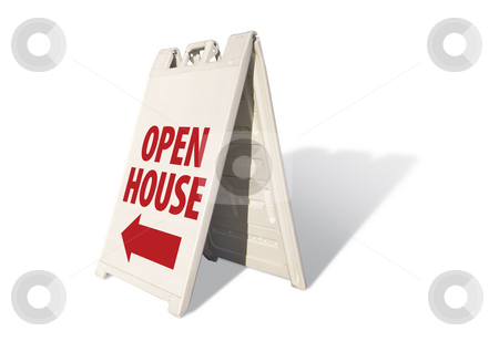 To use this stock image in your creative project, please select the size you need over to the right and click the "Add to Cart" button.
Your downloaded image will come with the Cutcaster watermark removed so don’t worry about the watermark you see on this page. Open House Tent Sign stock photo, Open House Tent Sign on A White Background with room for logo or text above.. by Andy Dean