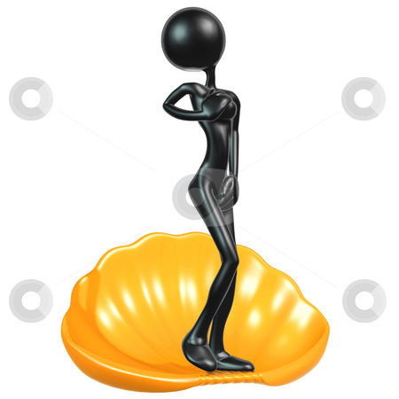To use this stock image in your creative project, please select the size you need over to the right and click the "Add to Cart" button.
Your downloaded image will come with the Cutcaster watermark removed so don’t worry about the watermark you see on this page. Venus stock photo, A Concept And Presentation Figure in 3D by LuMaxArt
