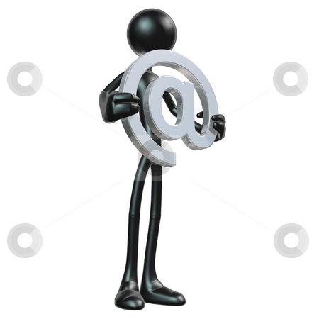 To use this stock image in your creative project, please select the size you need over to the right and click the "Add to Cart" button.
Your downloaded image will come with the Cutcaster watermark removed so don’t worry about the watermark you see on this page. Email stock photo, A Concept And Presentation Figure in 3D by LuMaxArt