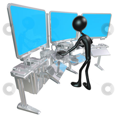 To use this stock image in your creative project, please select the size you need over to the right and click the "Add to Cart" button.
Your downloaded image will come with the Cutcaster watermark removed so don’t worry about the watermark you see on this page. Control Center stock photo, A Concept And Presentation Figure in 3D by LuMaxArt