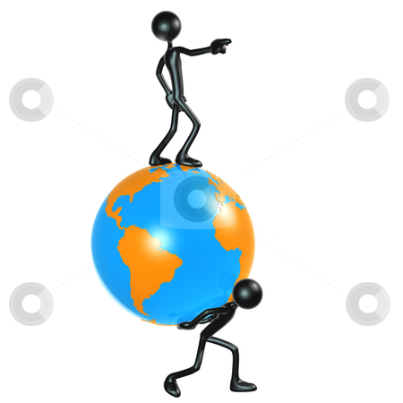 To use this stock image in your creative project, please select the size you need over to the right and click the "Add to Cart" button.
Your downloaded image will come with the Cutcaster watermark removed so don’t worry about the watermark you see on this page. World Leader stock photo, A Concept And Presentation Figure in 3D by LuMaxArt