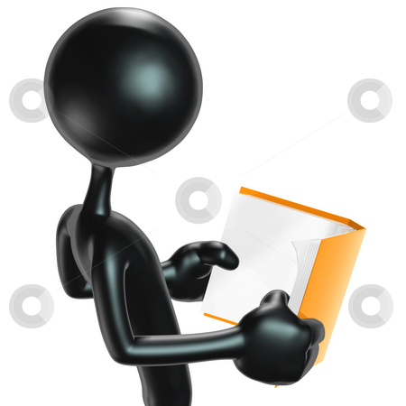 To use this stock image in your creative project, please select the size you need over to the right and click the "Add to Cart" button.
Your downloaded image will come with the Cutcaster watermark removed so don’t worry about the watermark you see on this page. Reading Manual stock photo, A Concept And Presentation Figure in 3D by LuMaxArt