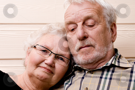 To use this stock image in your creative project, please select the size you need over to the right and click the "Add to Cart" button.
Your downloaded image will come with the Cutcaster watermark removed so don’t worry about the watermark you see on this page. Loving at old age stock photo, Portrait of an elderly couple enjoying each others company by Frenk and Danielle Kaufmann