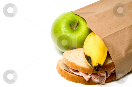 To use this stock image in your creative project, please select the size you need over to the right and click the "Add to Cart" button.
Your downloaded image will come with the Cutcaster watermark removed so don’t worry about the watermark you see on this page. Brown Bag Lunch stock photo, A nutritious lunch in a brown bag. by Robert Byron