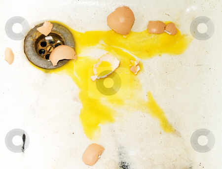 To use this stock image in your creative project, please select the size you need over to the right and click the "Add to Cart" button.
Your downloaded image will come with the Cutcaster watermark removed so don’t worry about the watermark you see on this page. Rusty old sink stock photo, Rusty old sink and smashed egg zolk by Adrian Costea